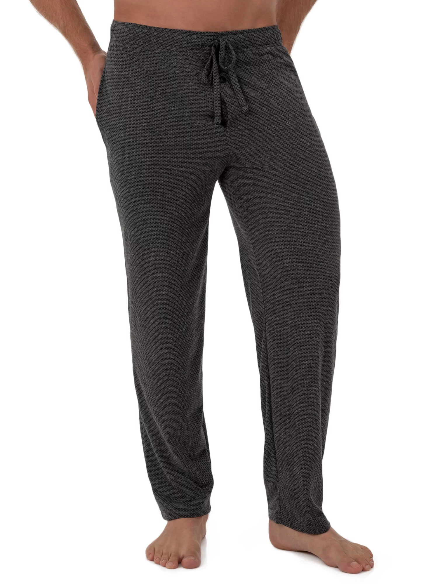 Fruit of the Loom Men's and Big Men's Breathable Mesh Knit Pajama Pants, Sizes S-5XL