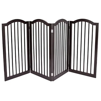 Internet's Best Pet Gate with Arched Top - 4 Panel - 36