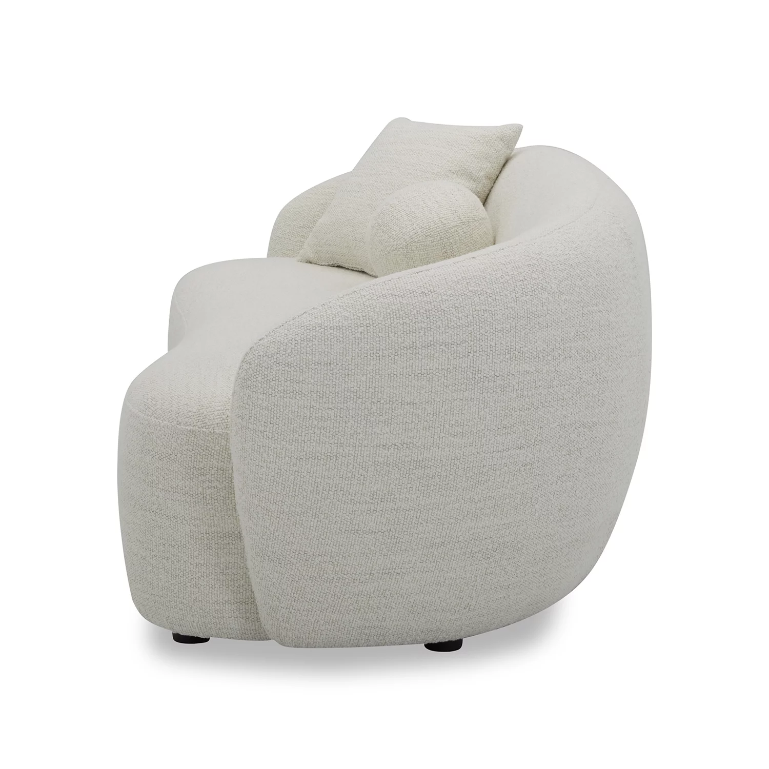 Better Homes & Gardens Juliet Curved Sofa, Ivory