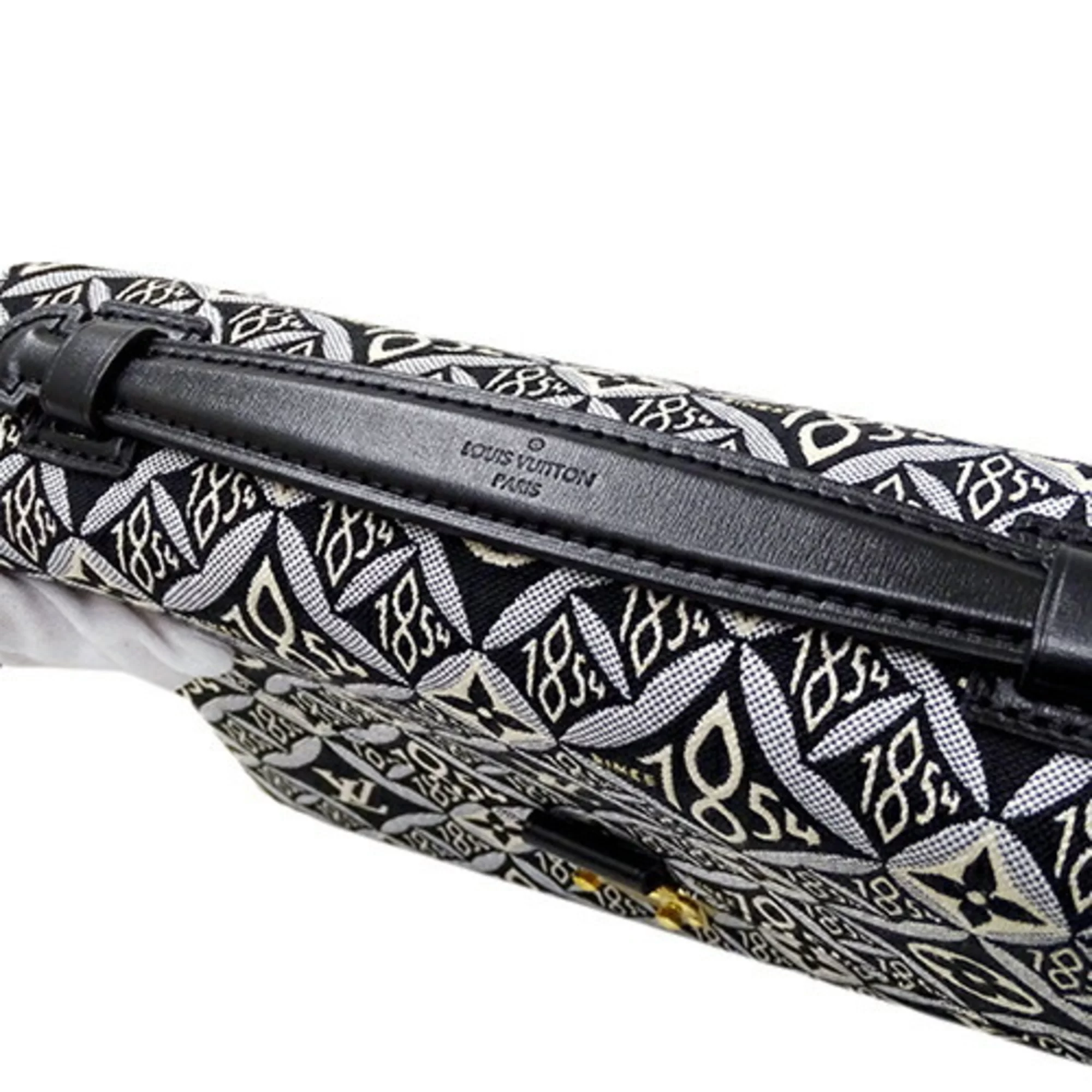 Pre-Owned Louis Vuitton LOUIS VUITTON Bag Monogram Jacquard SINCE 1854 Ladies Handbag Shoulder Pochette Metis MM Gray M57272 2020 Collection (Good)