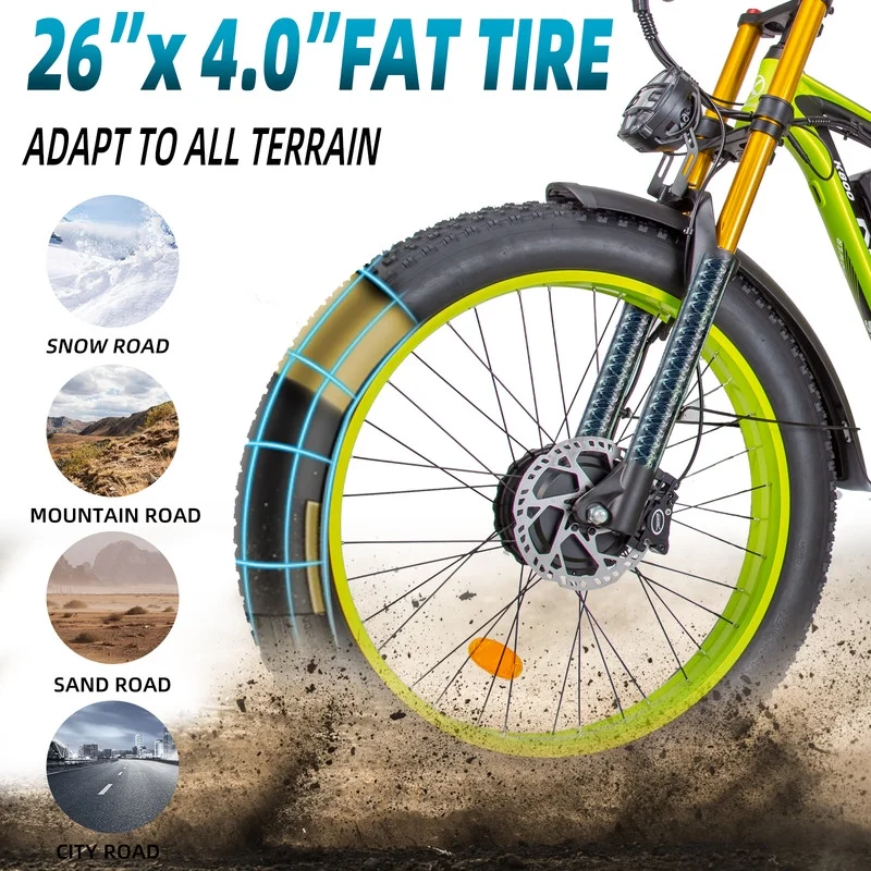 KETELES Electric Bike for Adults 26