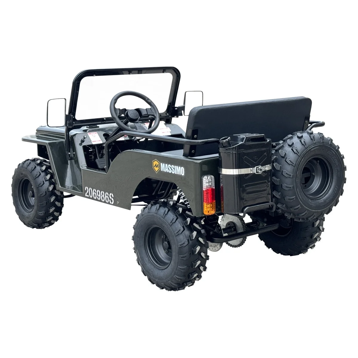 Massimo Mini 125 | 4 Stroke 9HP 2WD (Go Kart) (Green)