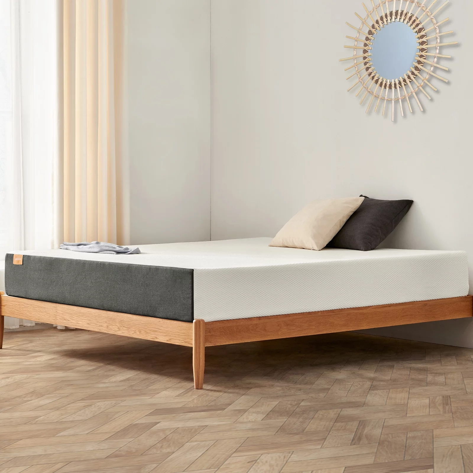 6 inch Narrow Twin Gel Memory Foam Mattress with more Pressure Relief in a box