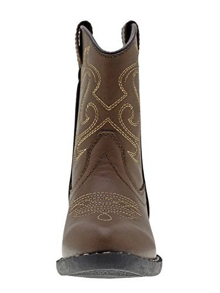 Canyon Trails Lil Cowboy Pointed Toe Classic Western Boots (Toddler/Little Kid)