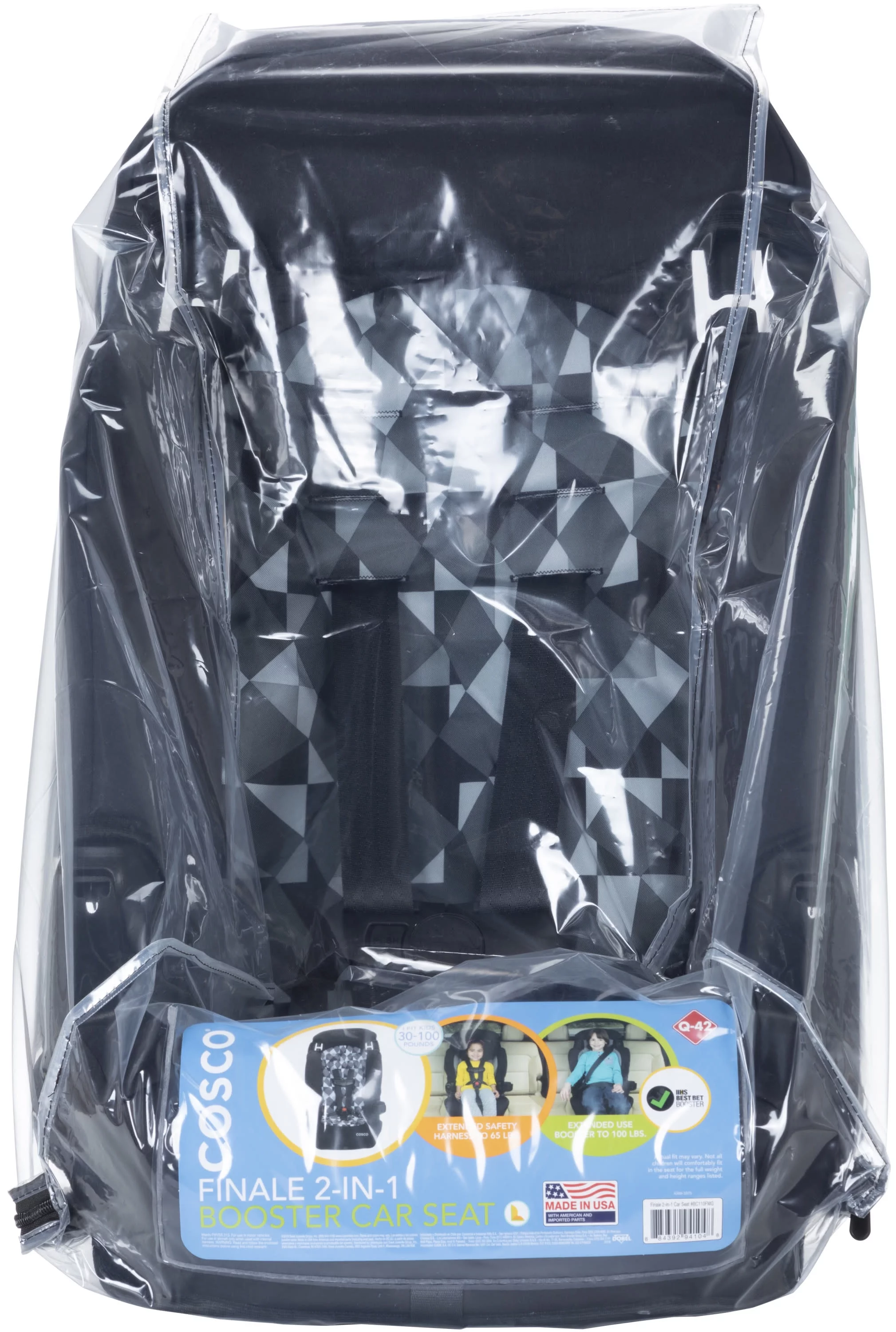 Cosco Kids Finale 2-in-1 Booster Car Seat, Storm Kite
