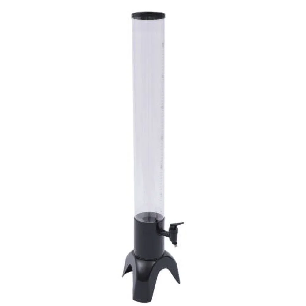 Beer Tower Dispenser with Stainless Steel Tap and Individual Ice Tube 3L/100oZ