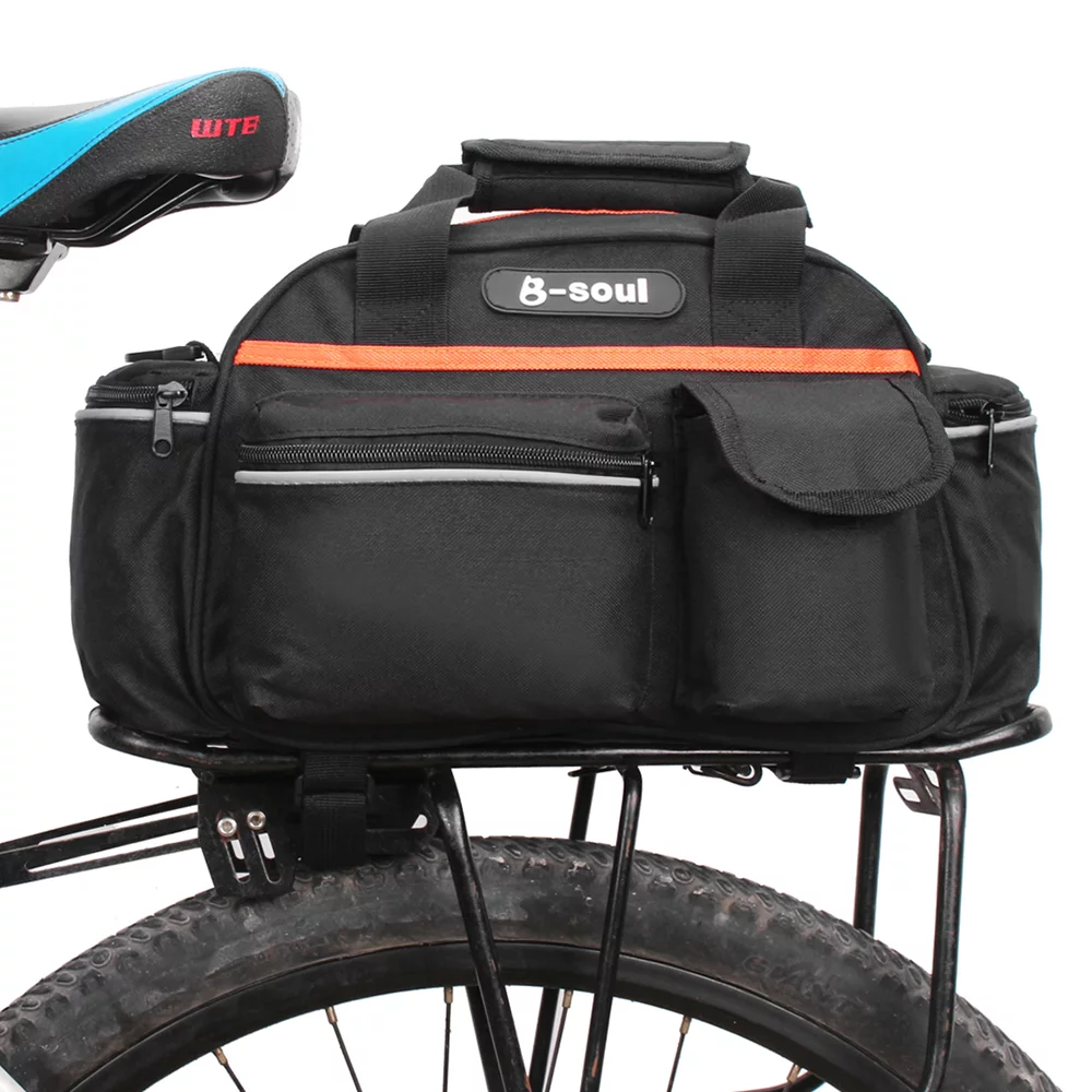 B-SOUL Bike Pannier,Bike Rear Seat 15L Bike Rear