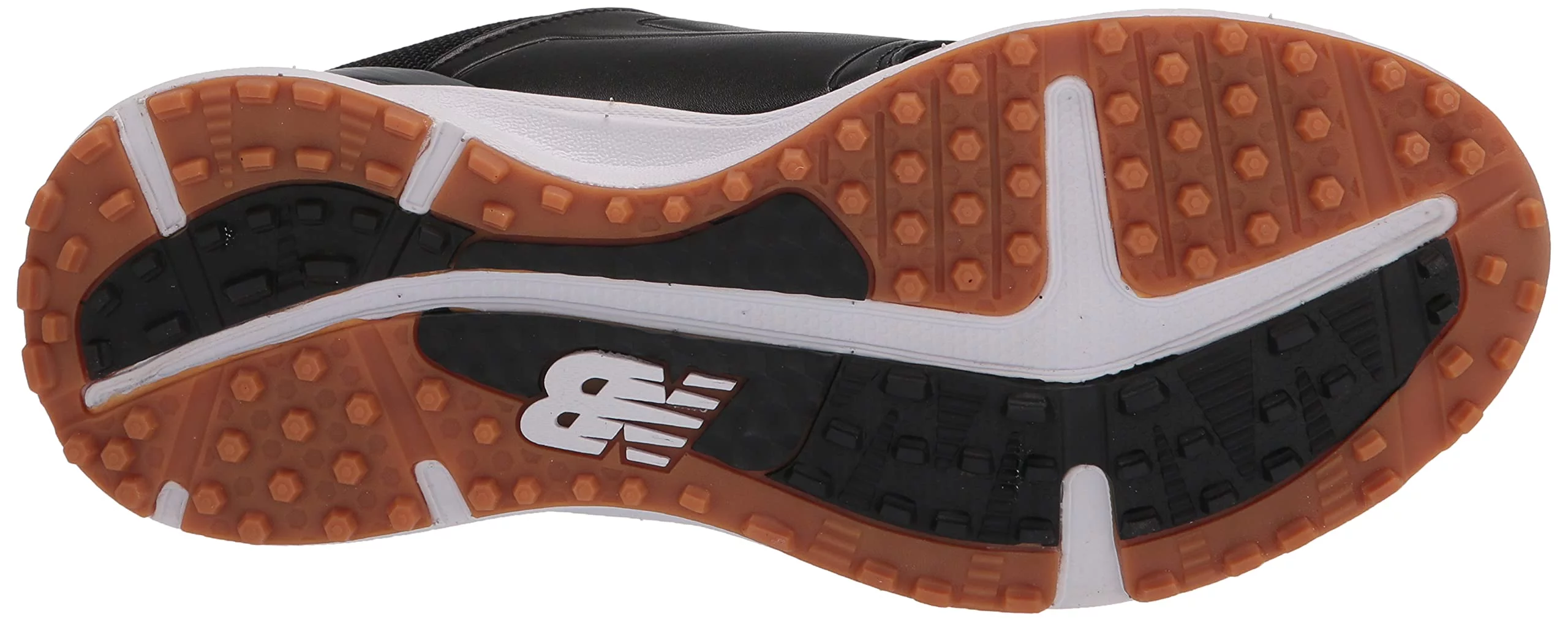 New Balance Men's Breeze V2 Golf Shoes (Black, 11.5 Wide)