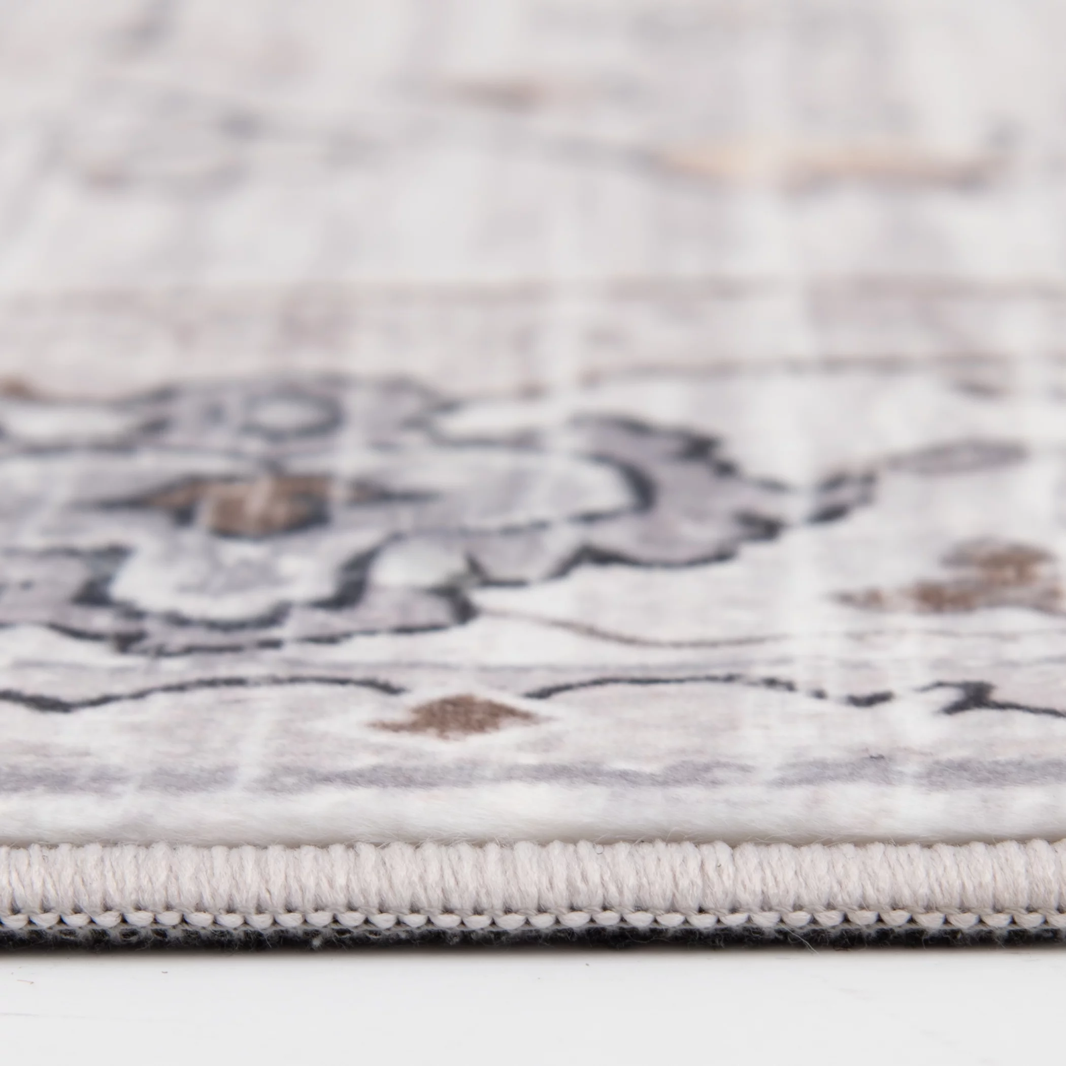 Better Homes & Gardens Persian Faux Fur Indoor Area Rug, Multi, 5'x7'