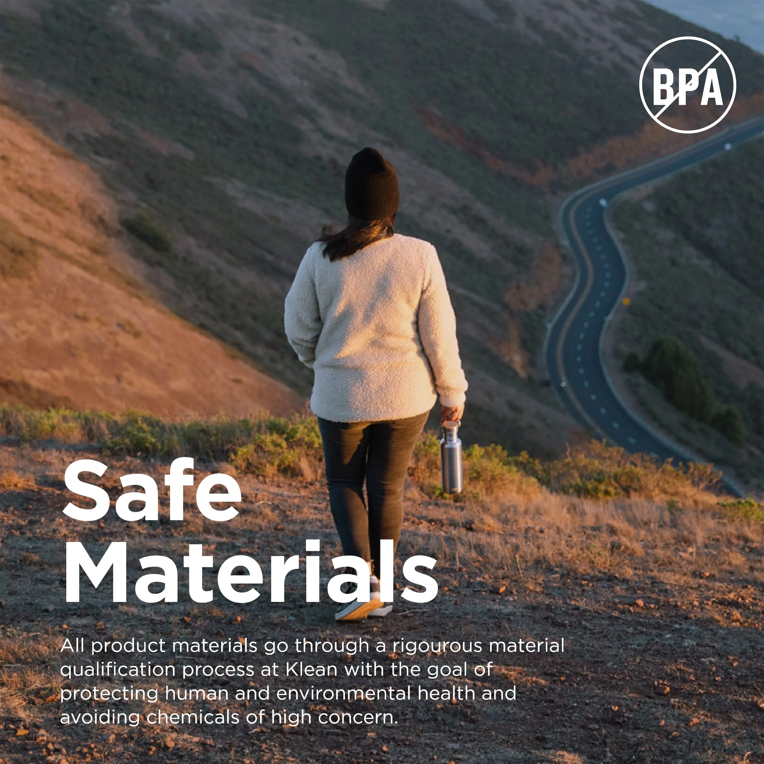 Klean Kanteen Reflect Water Bottle with Bamboo Cap - Reusable, Stainless Steel Water Bottle for Men and Women - 27 Oz, Brushed Stainless Steel