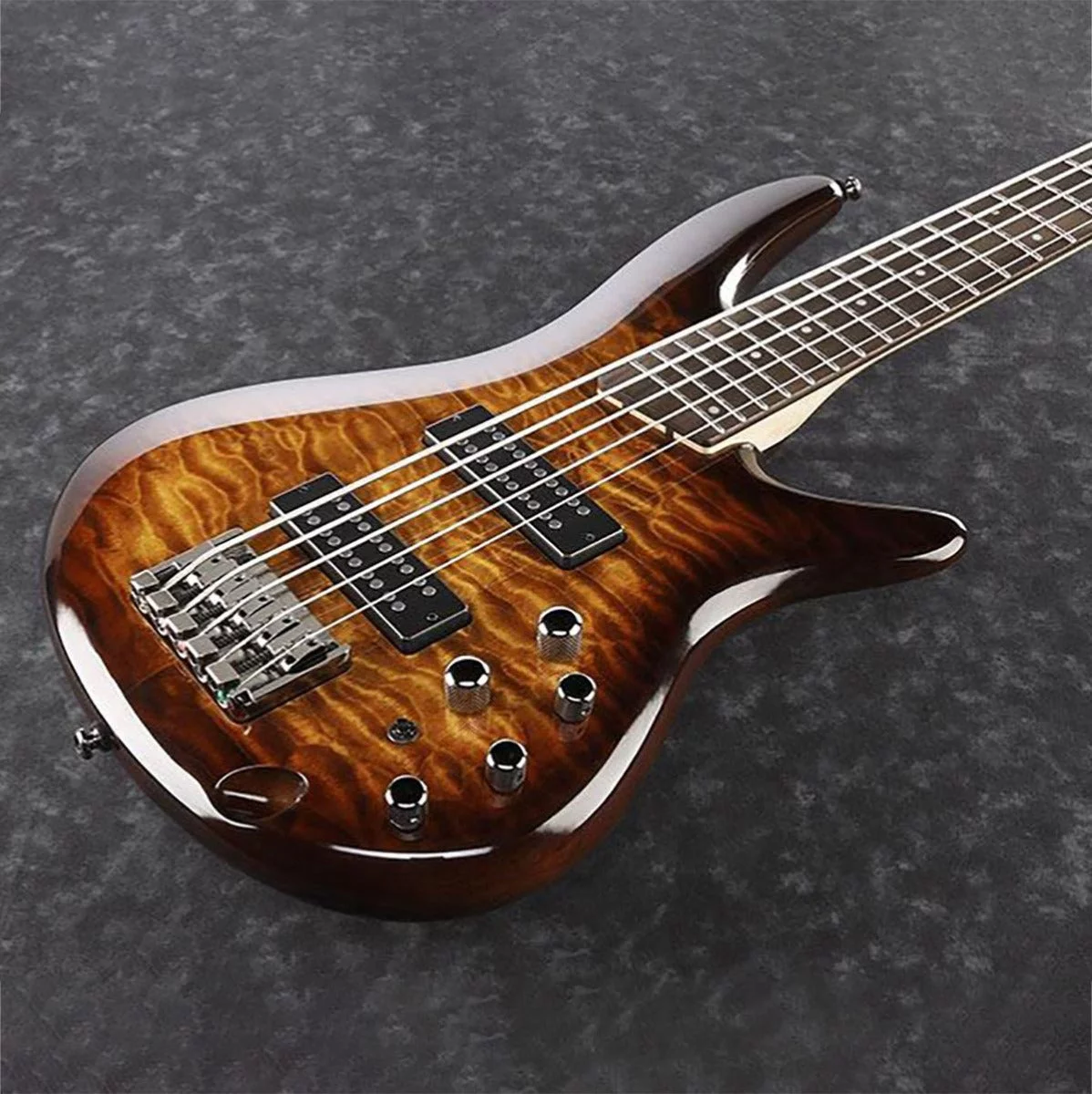Ibanez SR405EQM 5-String Bass Guitar (Dragon Eye Burst)
