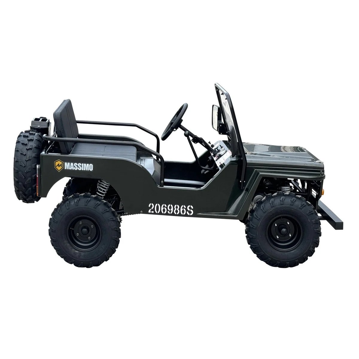 Massimo Mini 125 | 4 Stroke 9HP 2WD (Go Kart) (Green)