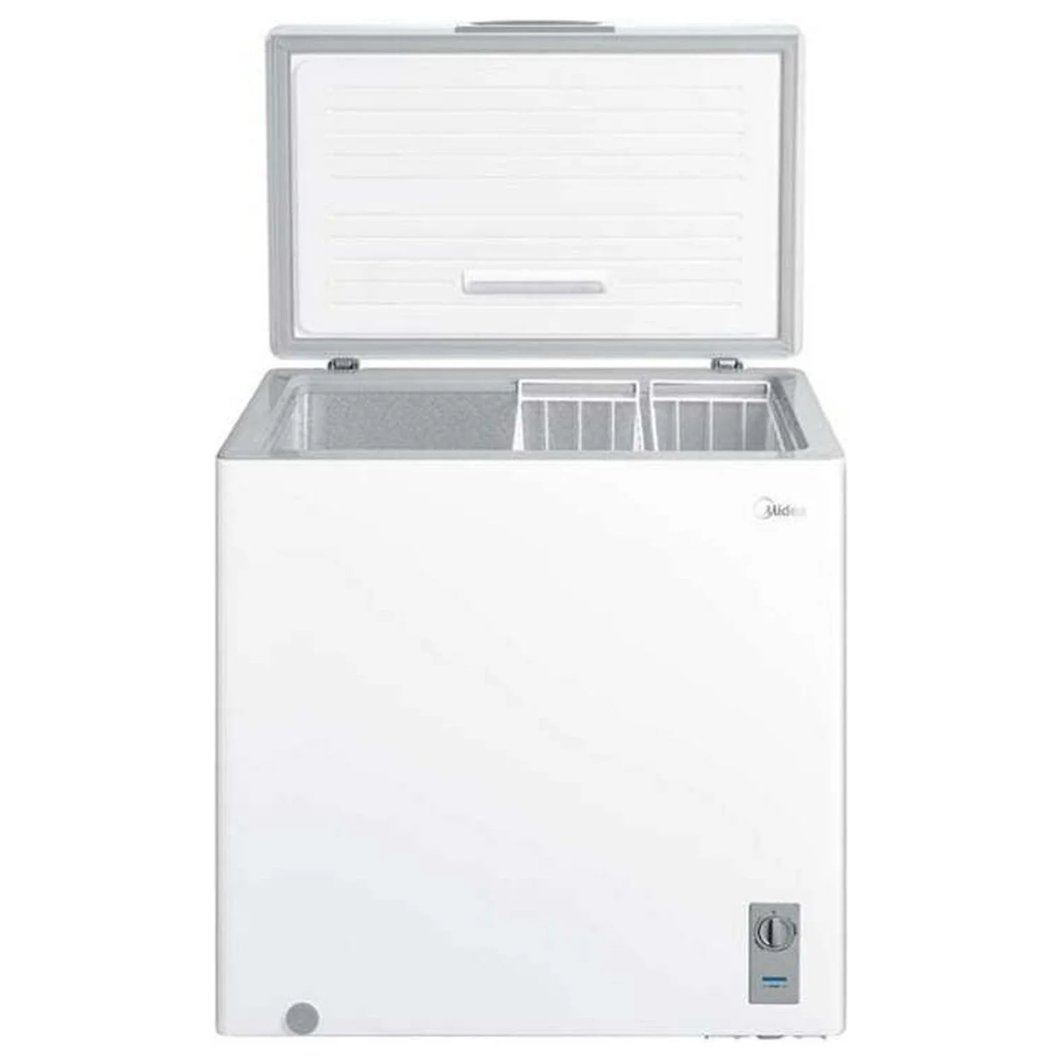 Midea 7.0 CF Chest Freezer Contour Design Interior LED Light Garage Ready Chest Freezer