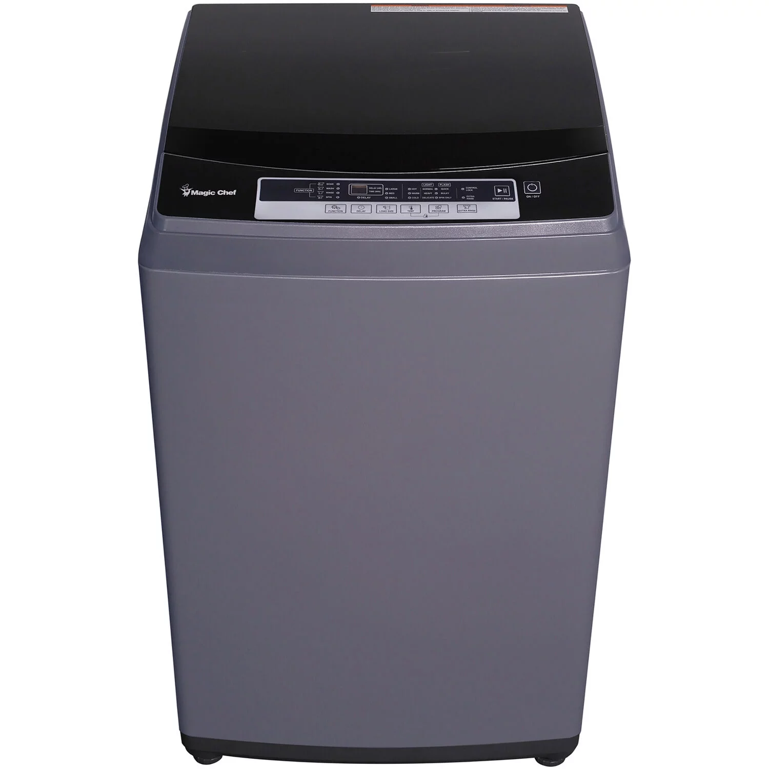 Magic Chef 2 Cu. Ft. Compact Portable Top-Load Washer in Silver