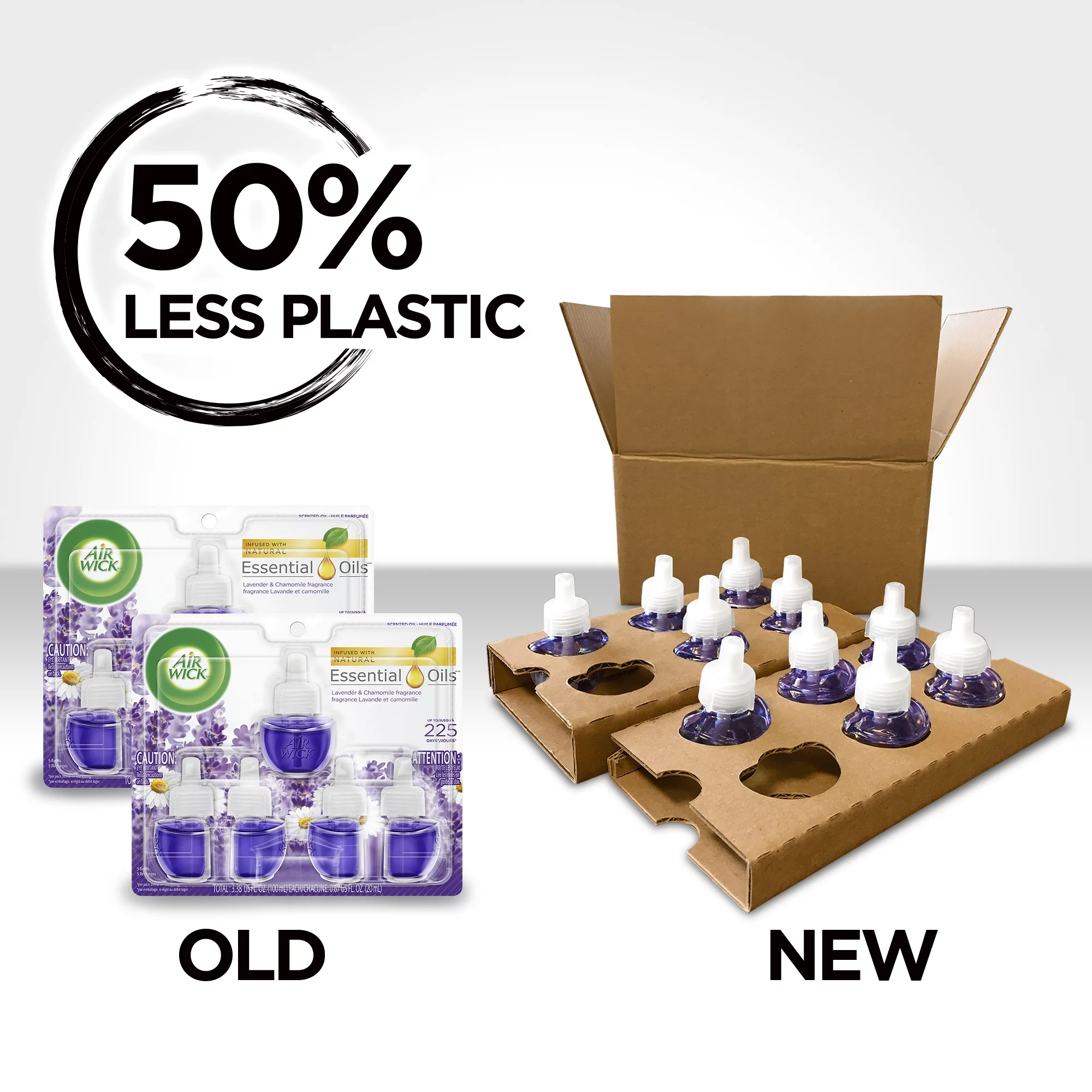 Air Wick Plug in Scented Oil Refill, 10ct, Hawaii, Air Freshener, Eco Friendly, Essential Oils