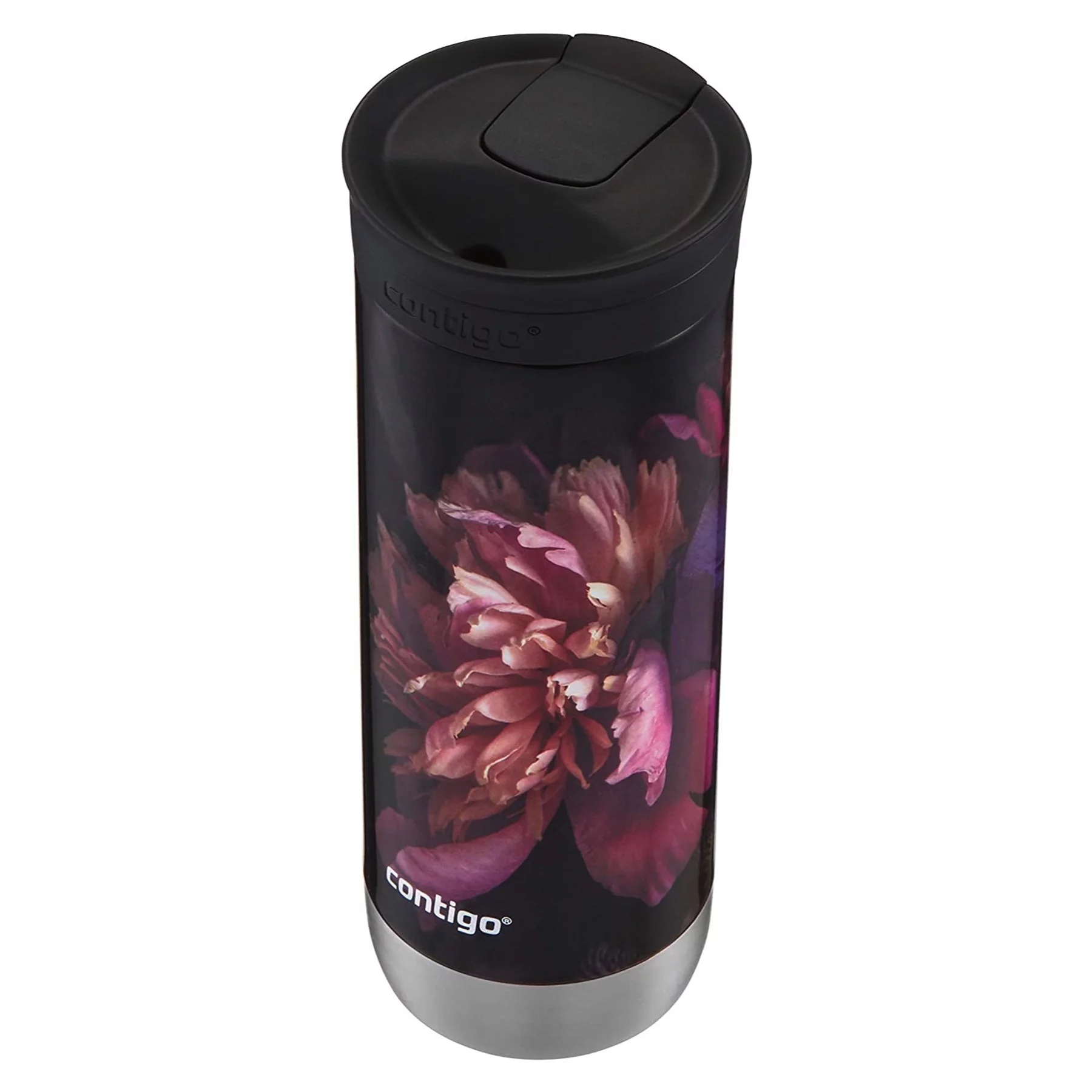 Contigo Couture HURON 2.0 20oz Insulated Travel Mug w/ SNAPSEAL Lid, Nightflower
