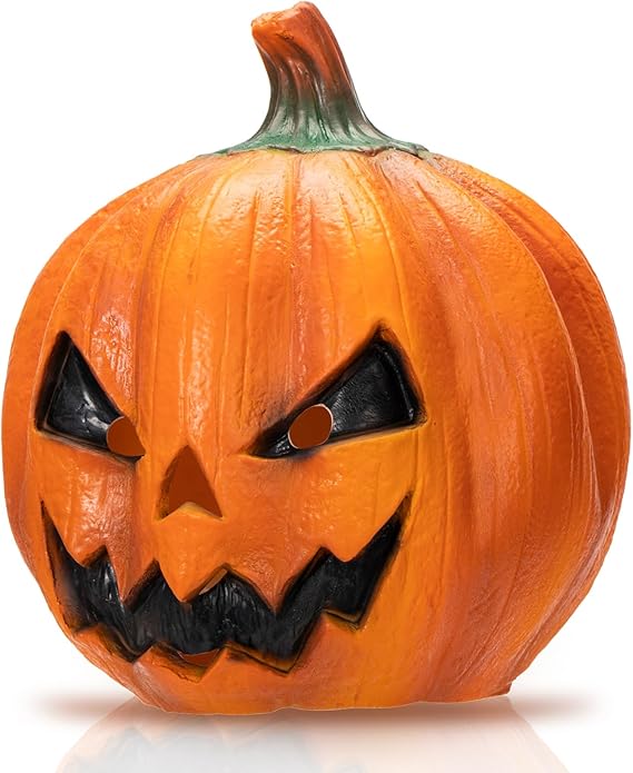 Creepy Party Halloween Jackolantern Pumpkin Face Head Masks Novelty Scary For Party and Trick or Treat
