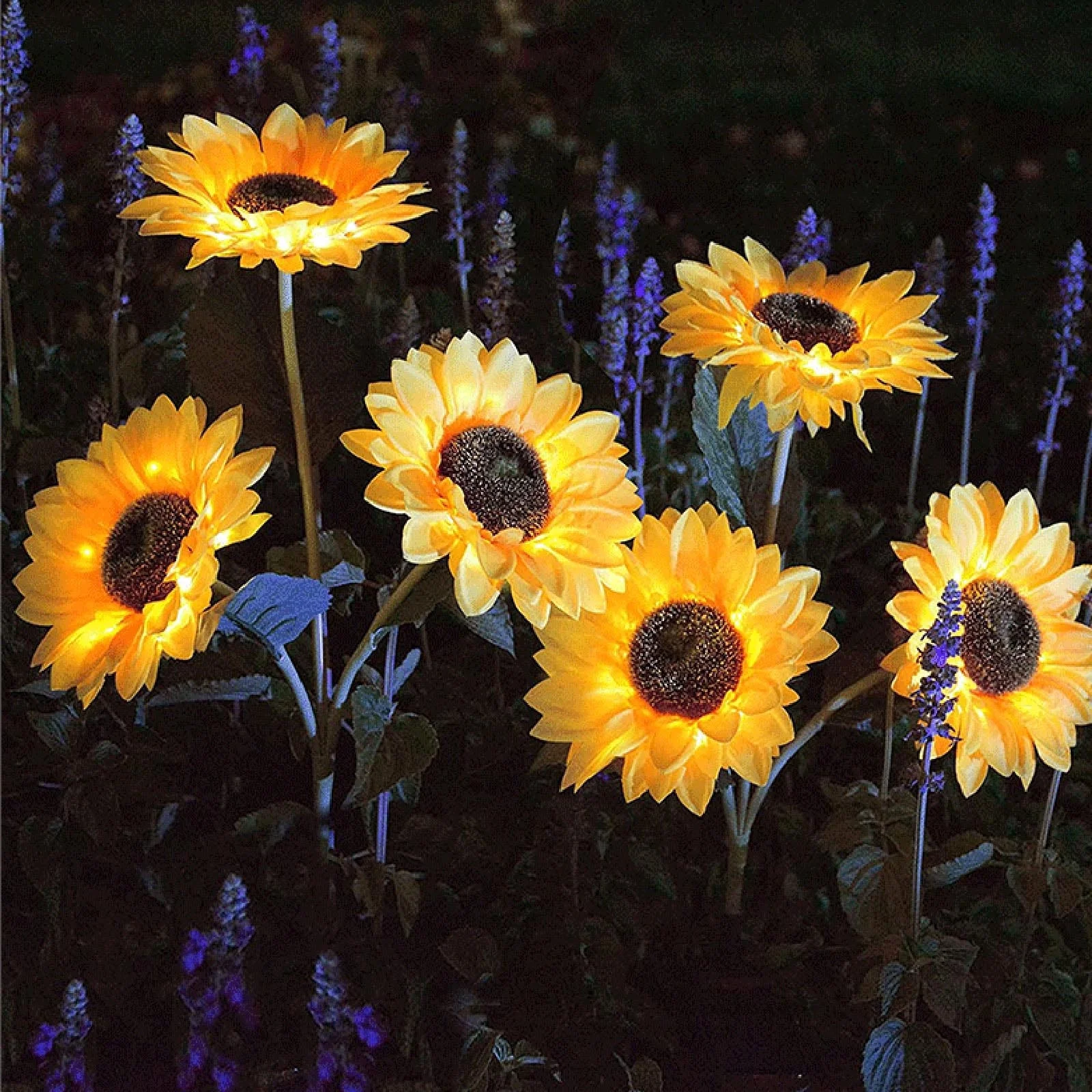 USYFAKGH Solar Lanterns Outdoor Waterproof, Solar Hanging Light with Handle, Warm White LED Retro Christmas Garden Lights, Metal Raindrop Shape Lamp for Outdoor Yard Tree Fence Patio