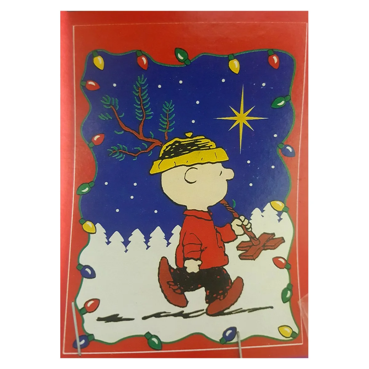 Peanuts Charlie Brown's Christmas Decorative House Flag Indoor/Outdoor  28