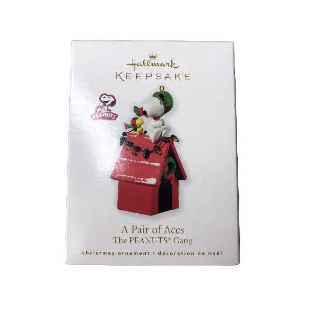 2010 A Pair of Aces (The Peanuts Gang) Hallmark Keepsake Christmas Tree Ornament - QXI2333