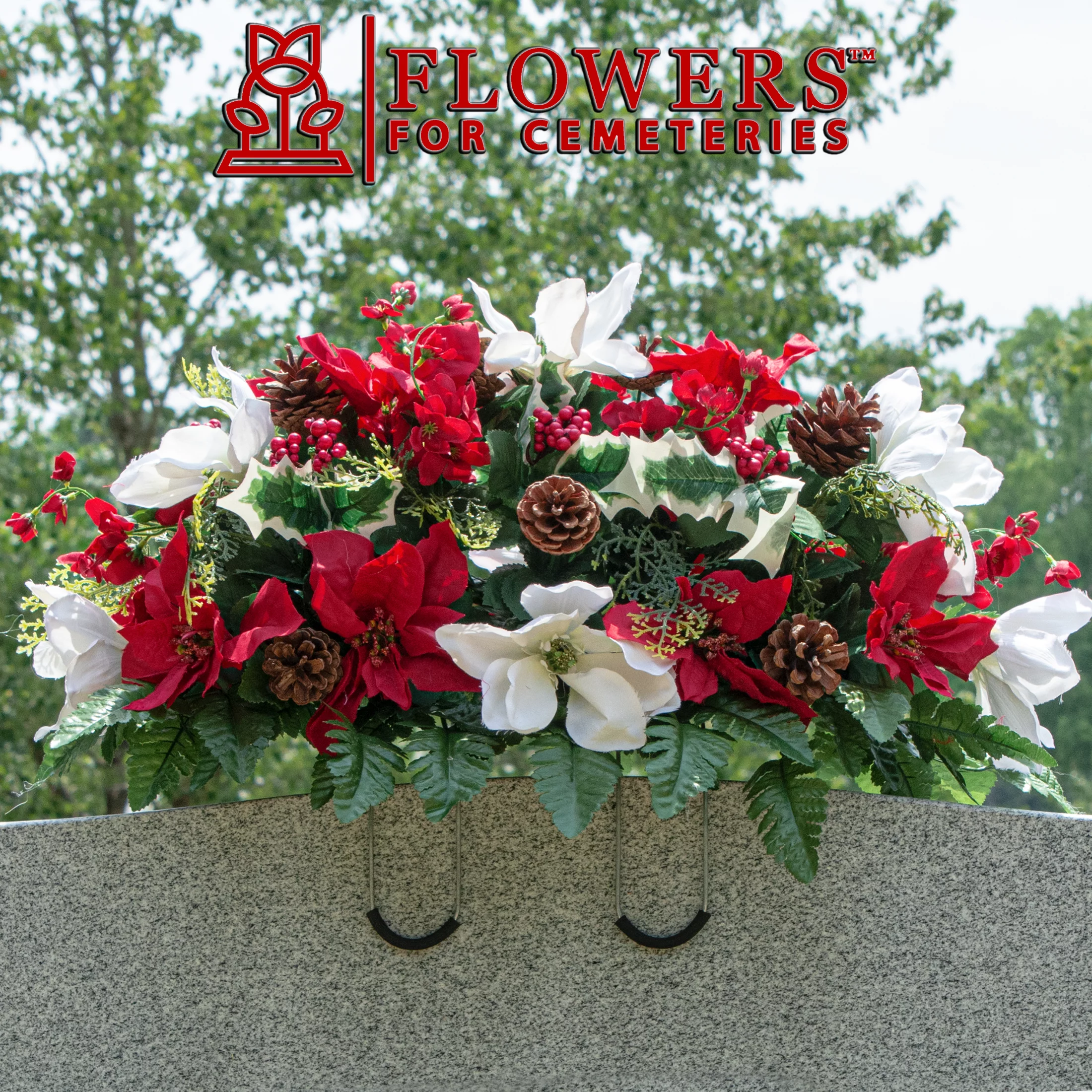 Sympathy Silks Artificial Cemetery Flowers 30