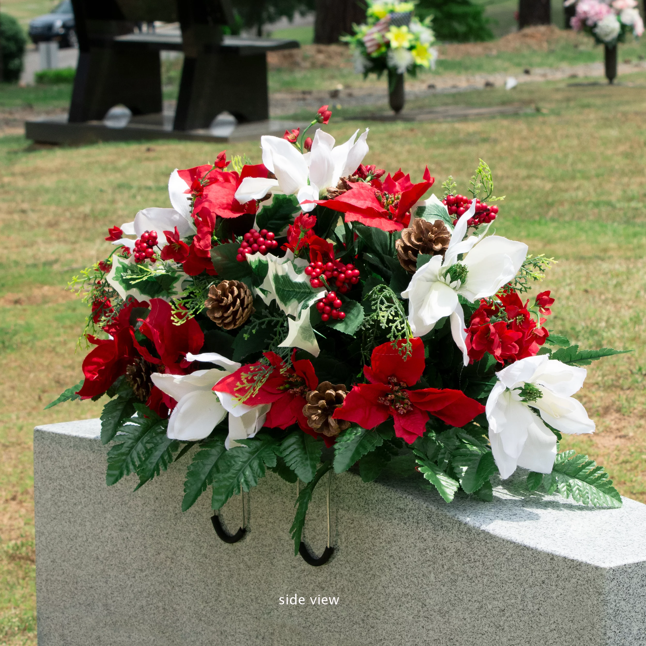 Sympathy Silks Artificial Cemetery Flowers 30