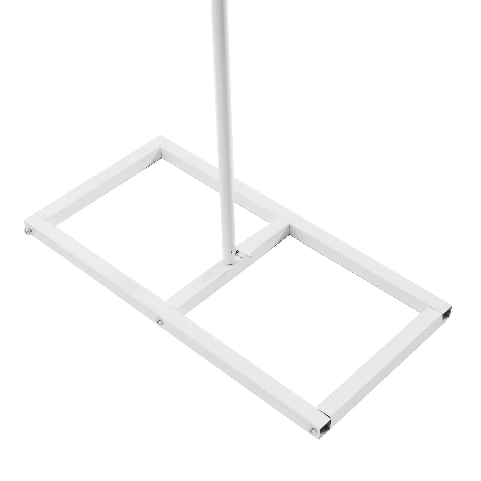 YIYIBYUS 7.5ft Wedding Arch Flower Stand Metal Balloon Rack for Wedding Party Christmas Garden Yard Backdrop Decor White