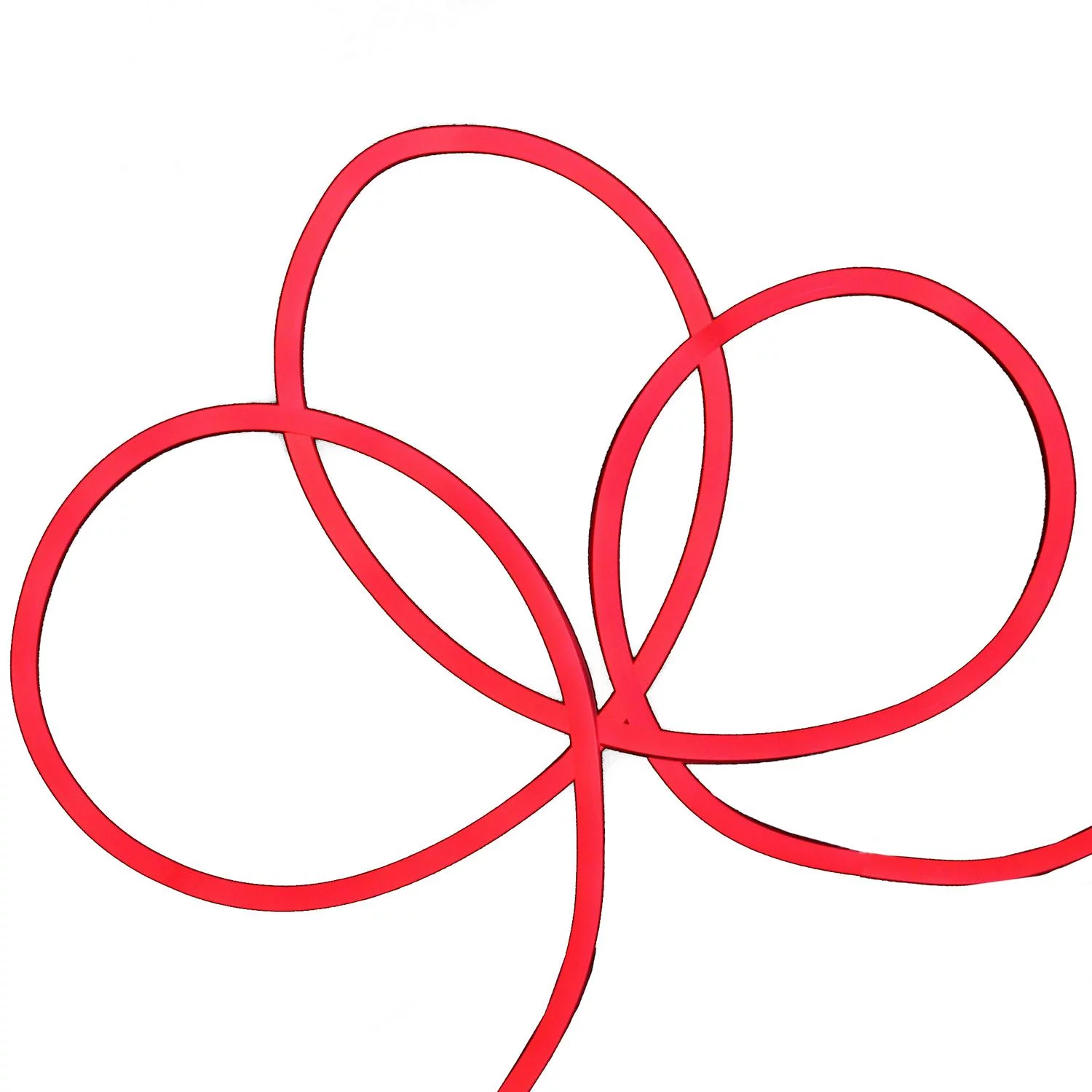 50' LED Commercial Grade Red Neon Style Flexible Christmas Rope Lights