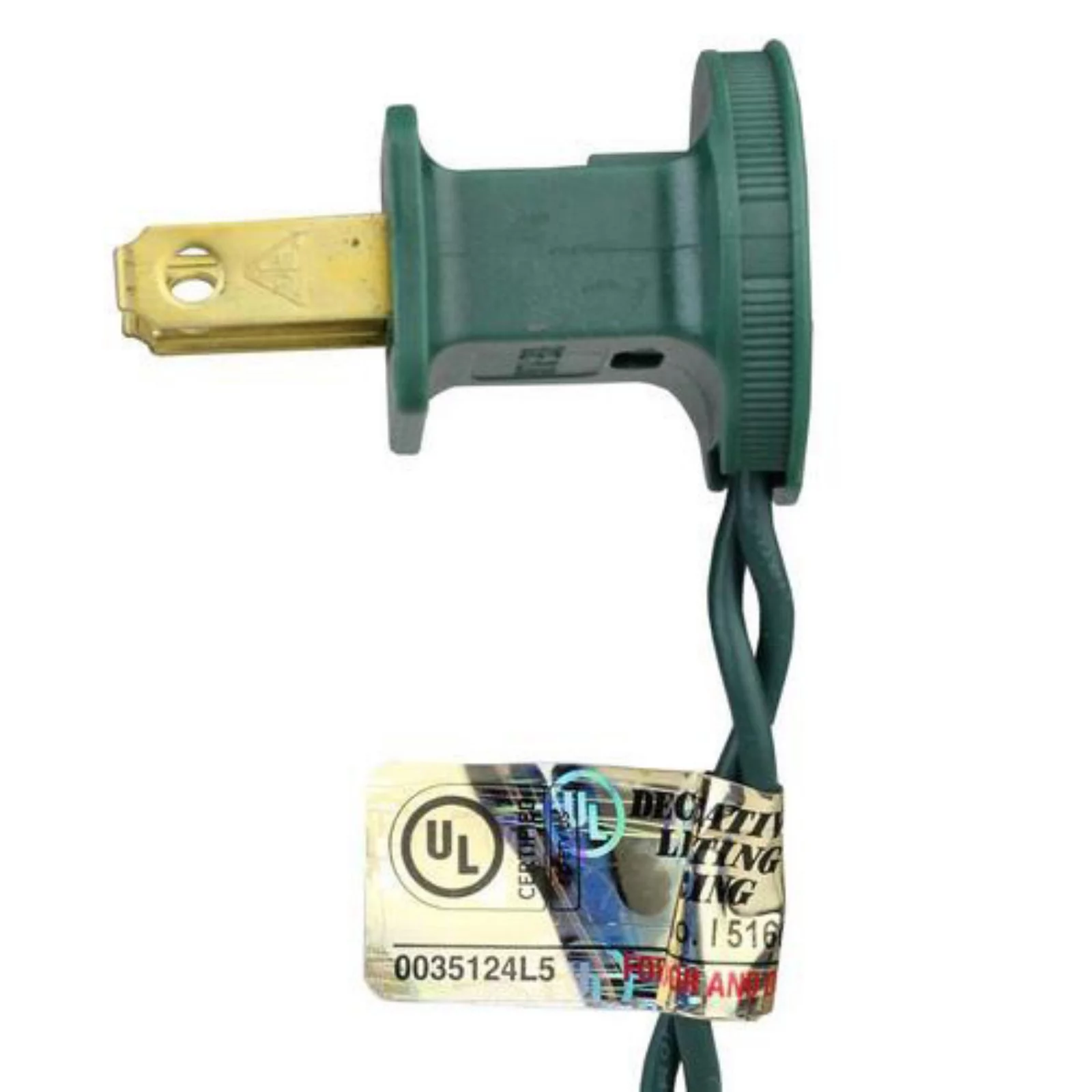 50 Blue Commercial Grade LED Wide Angle Christmas Lights - 24.5 ft Green Wire