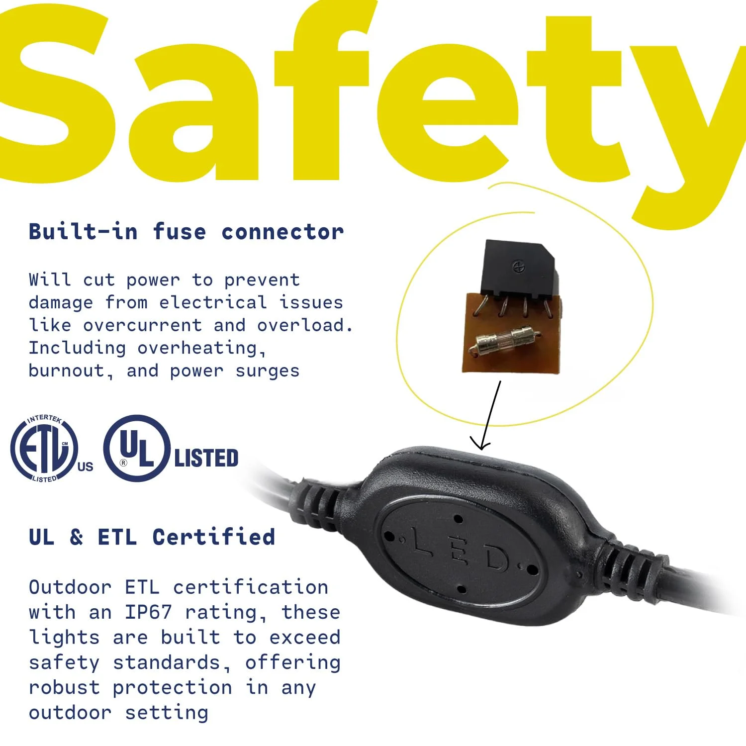 WYZworks 576LEDs 50ft LED Outside Rope Lights, Outdoor ETL Certified Waterproof Permanent 360 Degree Light Emitting, Flexible Tube, Connectable, Christmas Palm Tree Exterior Landscape, Pink