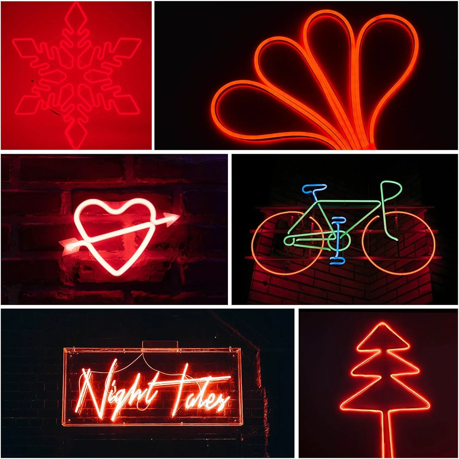 50FT 2-Sided LED eo Rope Lights DIY Adjustable Mode Waterproof Flexible eo Stripe Lights With Cotrol For Christmas Garde Buildig Cafe Decor Red