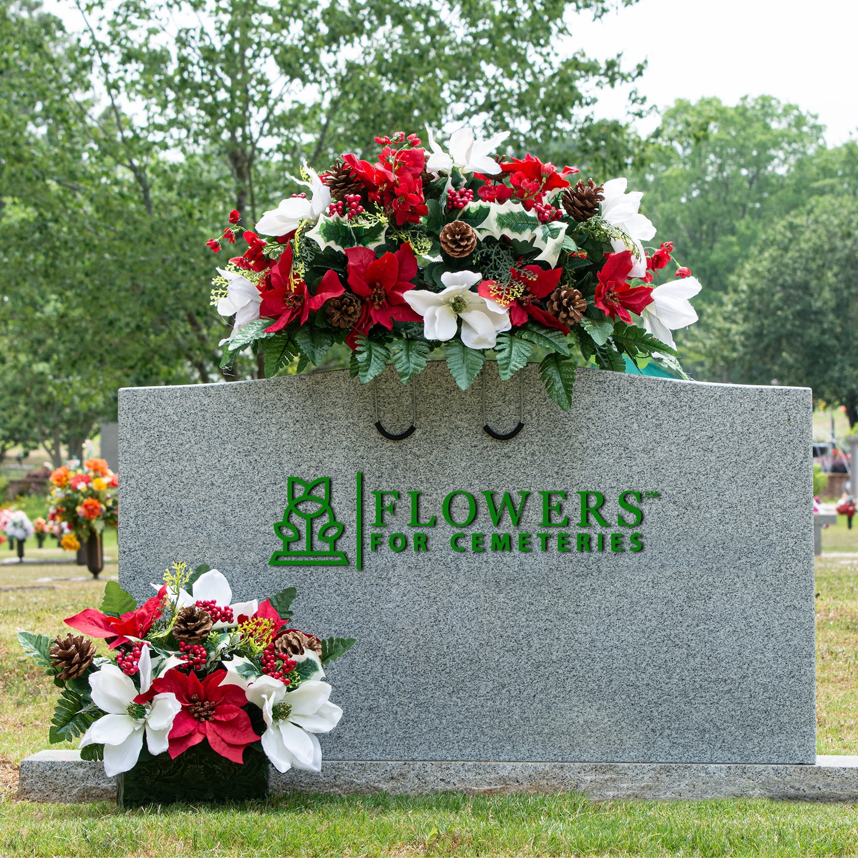 Sympathy Silks Artificial Cemetery Flowers 30
