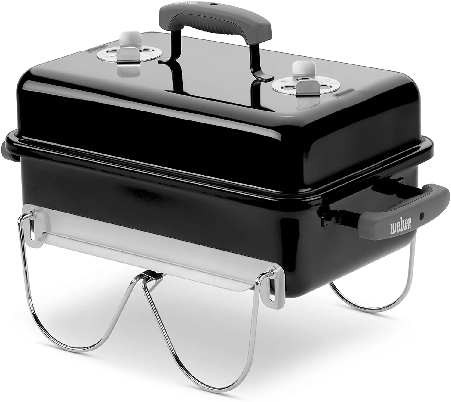 Weber 121020 Go-Anywhere Charcoal Grill,Black,14.5 H x 21 W x 12.25 L