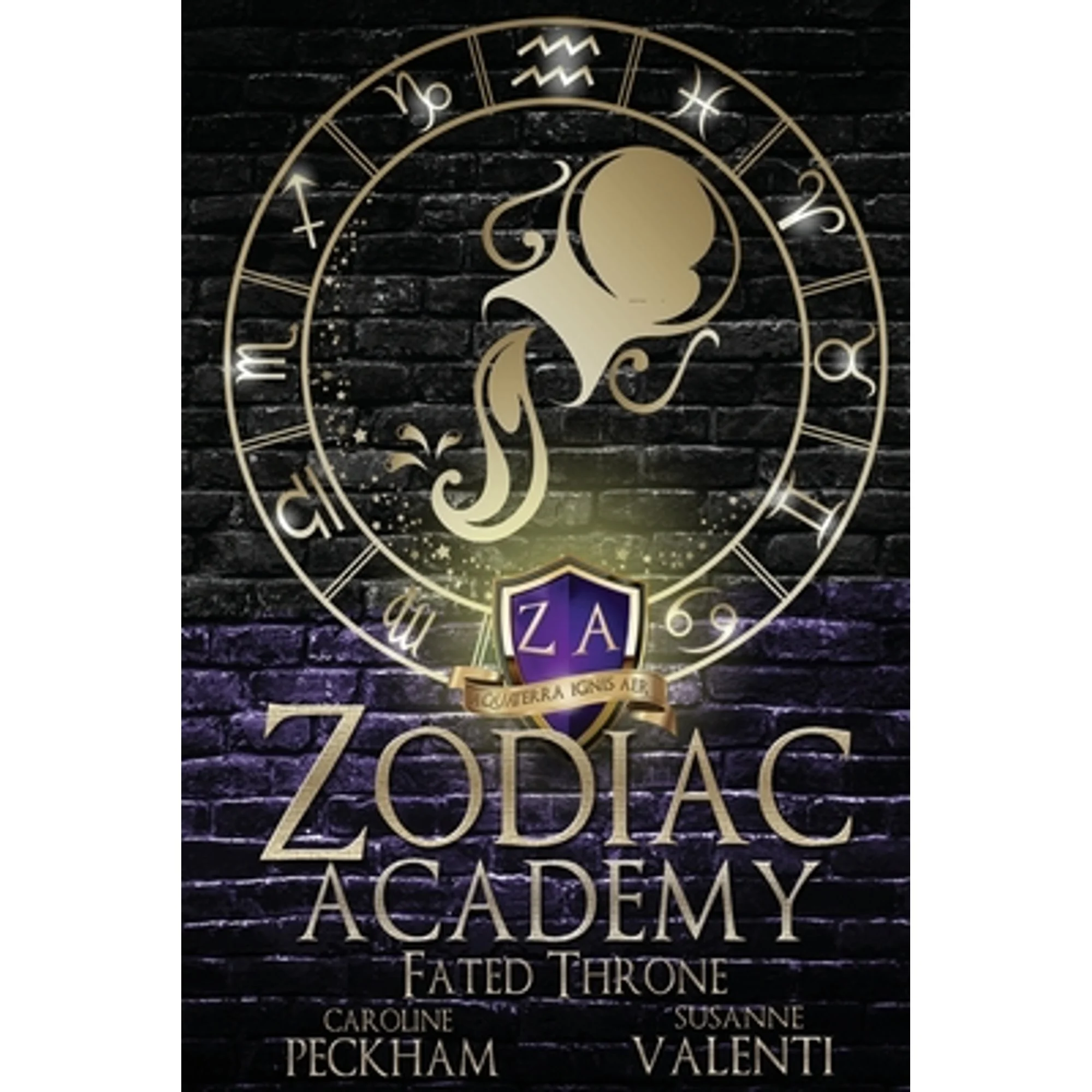 Pre-Owned Zodiac Academy 6: Fated Throne (Paperback 9781914425233) by Caroline Peckham, Valenti