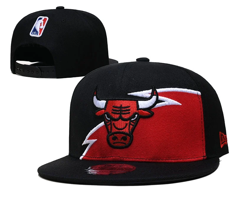 Chicago-bulls Basketball Cap Professional League Hat Adjustable Flat Cap
