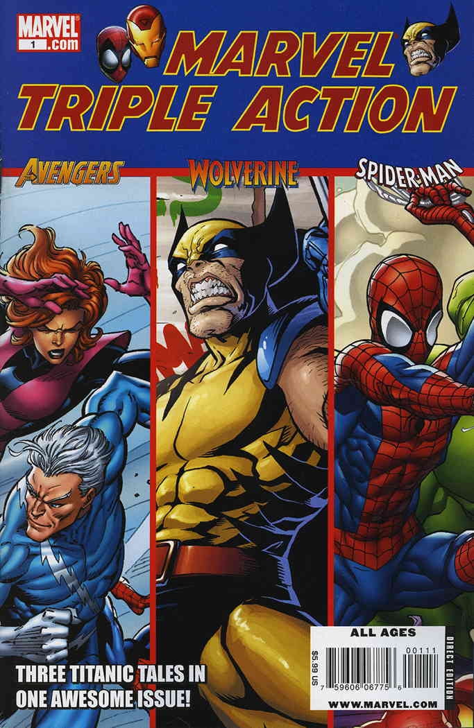 Marvel Triple Action (2nd Series) #1 VF ; Marvel Comic Book