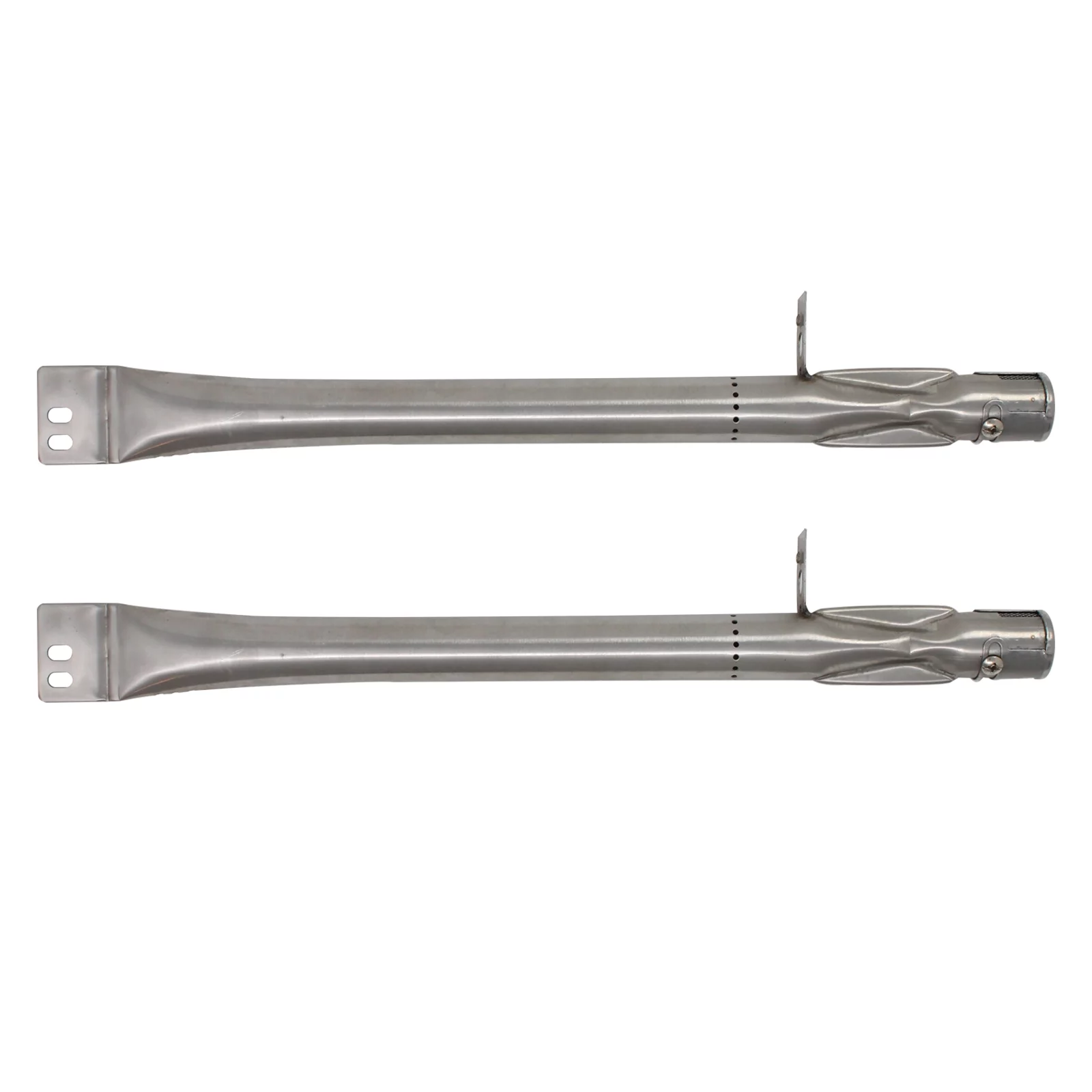 2-Pack BBQ Gas Grill Tube Burner Replacement Parts for Outdoor Gourmet SRGG51103 - Compatible Barbeque Stainless Steel Pipe Burners