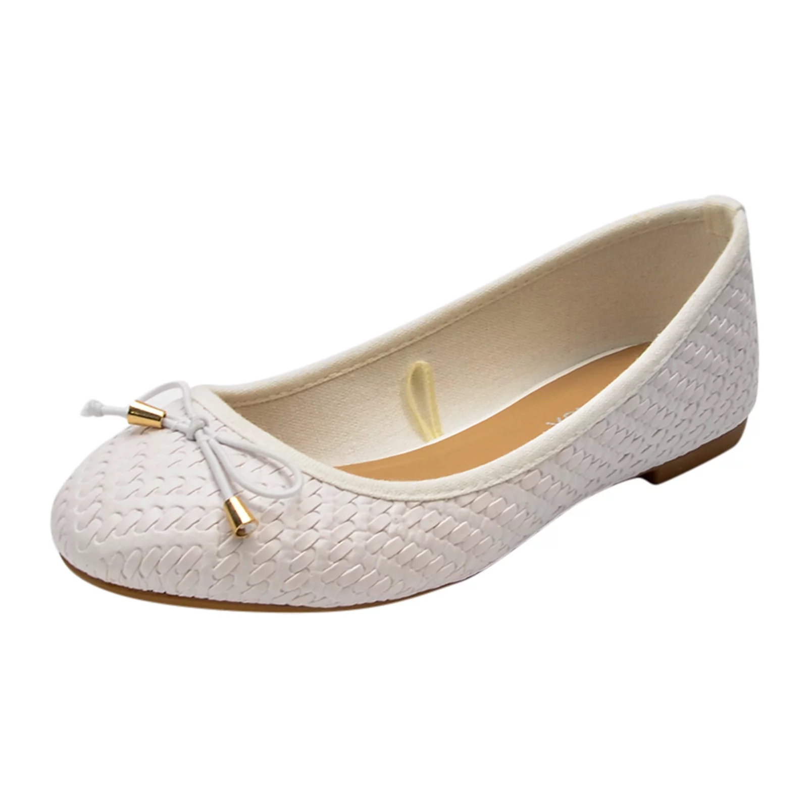 dmqupv Womens Sneakers Fashion Sneakers Women Women Flats Shoes Women Slip On Shoes Womens Loafers Dress Womens Cushioning Sneakers White 8