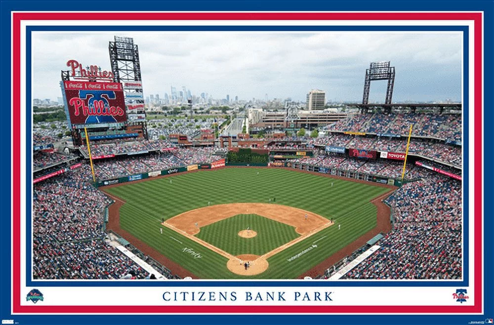 MLB Philadelphia Phillies - Citizens Bank Park 22 Wall Poster, 22.375 x 34