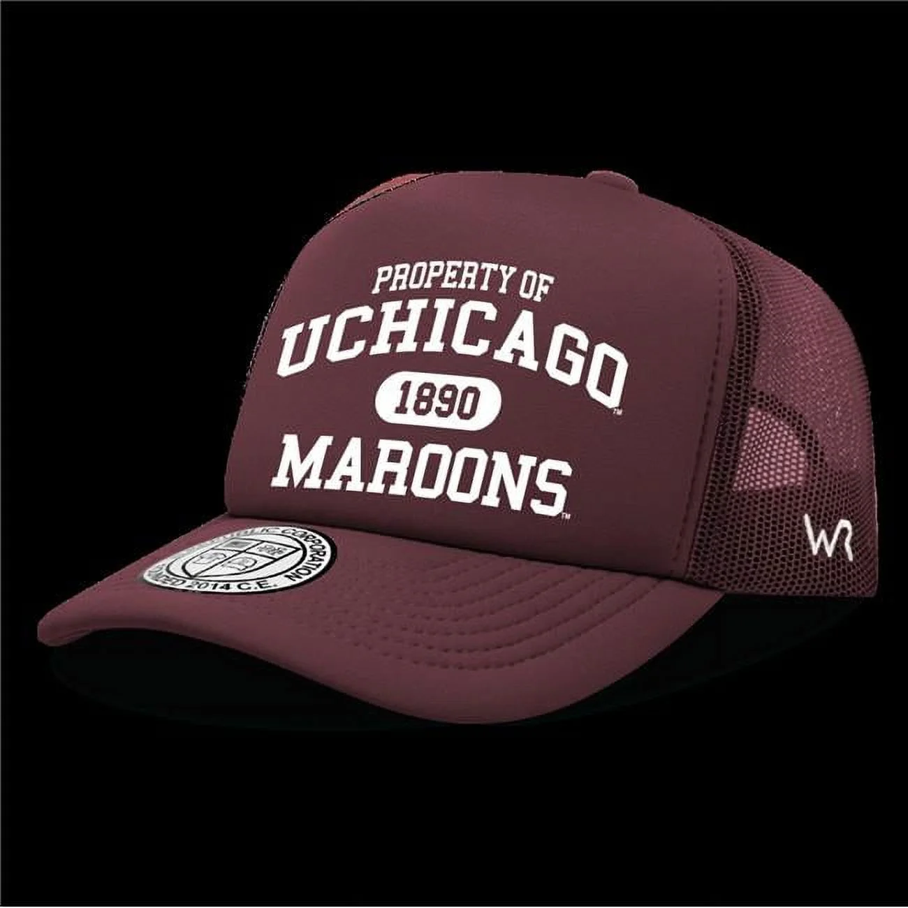 University of Chicago Maroons Property of College Caps, Maroon