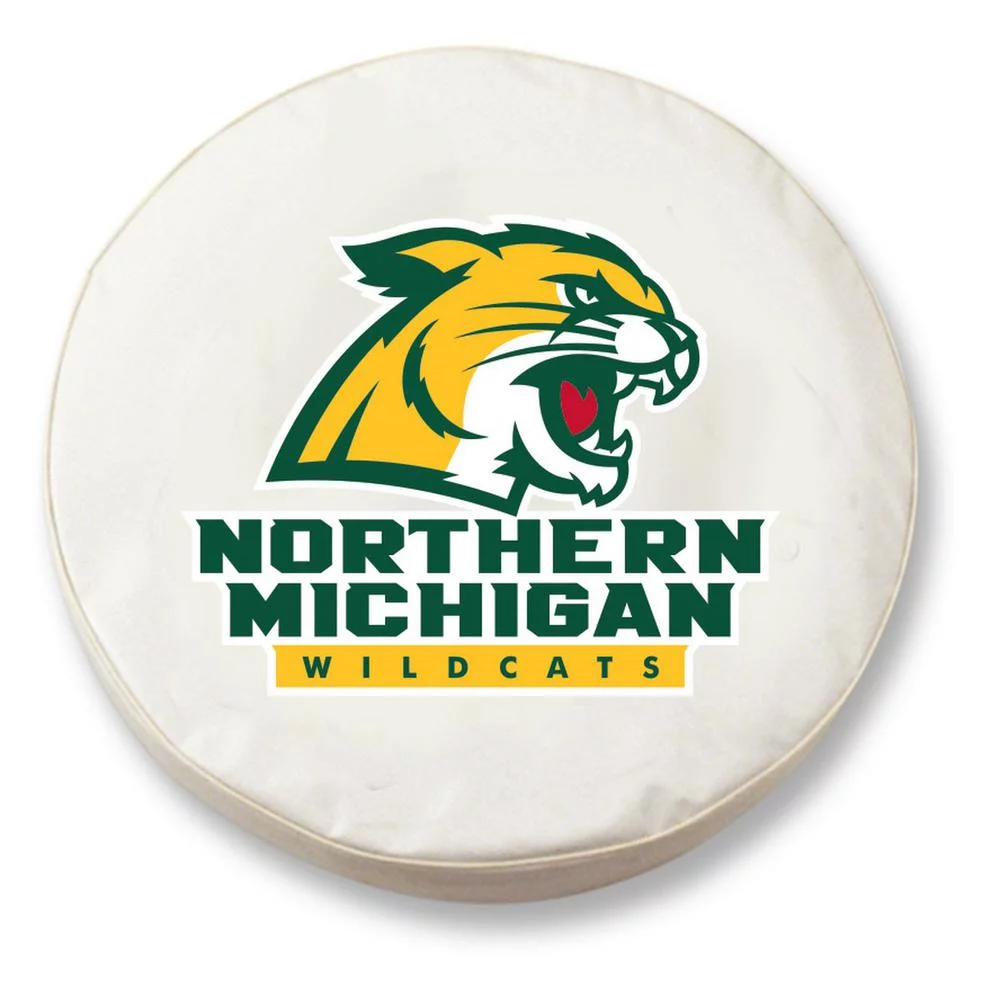 33 in. Northern Michigan University Tier Cover in White