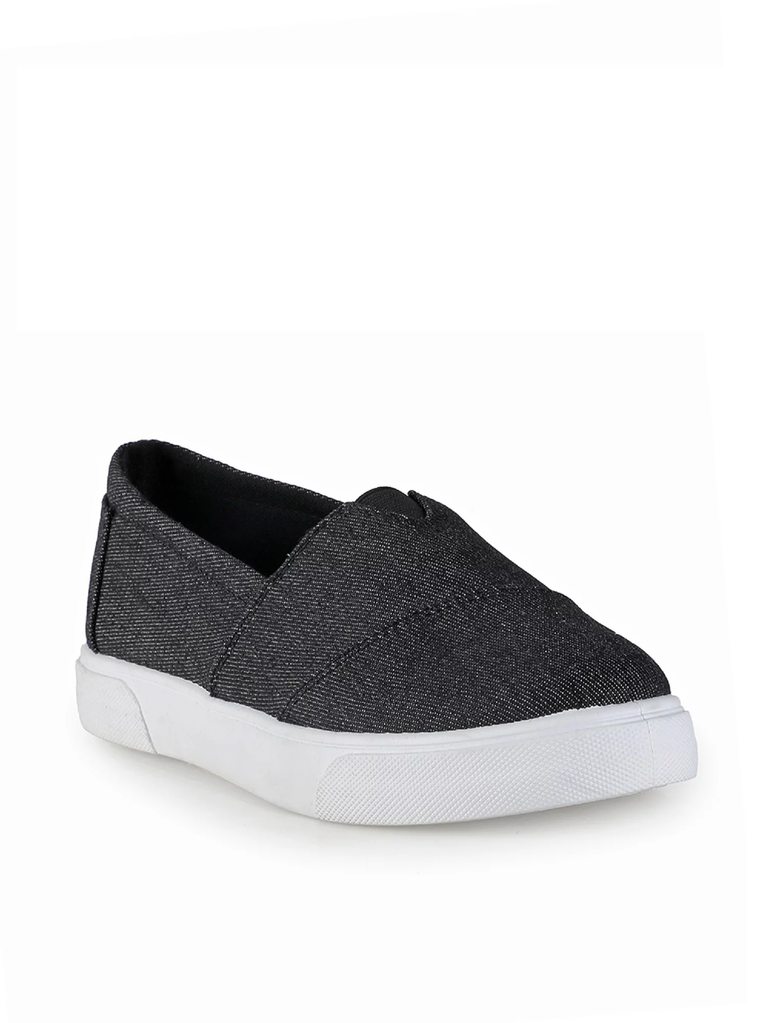 Slip On Women's Canvas Sneakers in Black