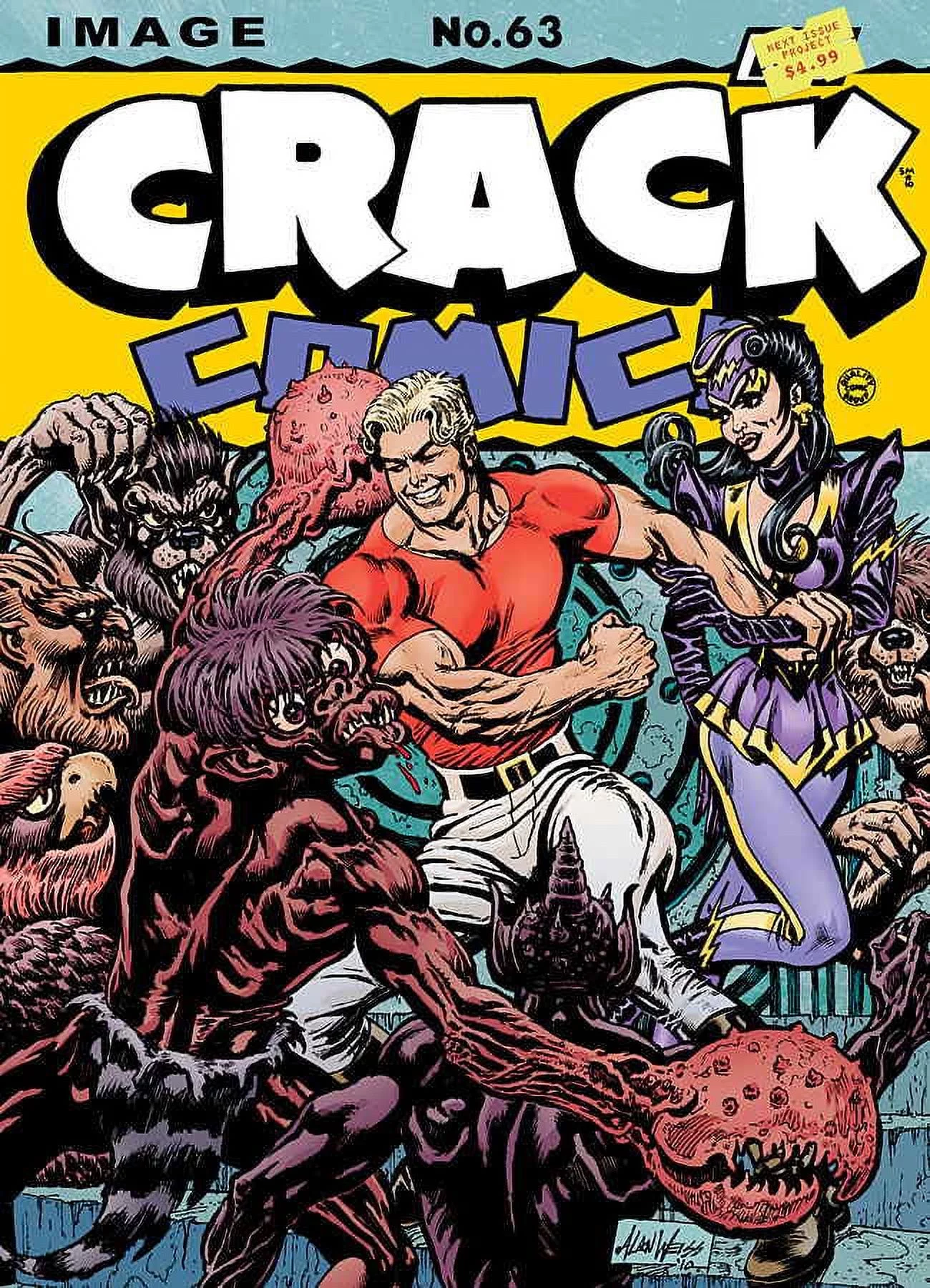 Crack Comics (2nd Series) #63A VF ; Image Comic Book