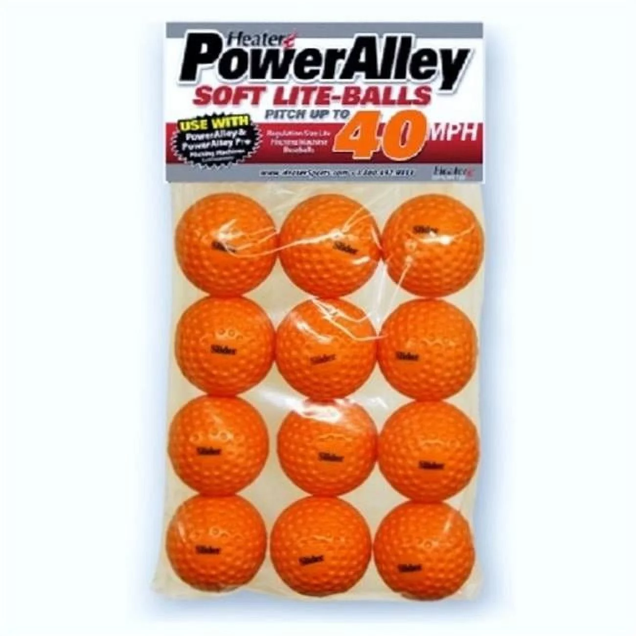 Heater Sports Slider Soft Lite-Balls - 1 Dozen