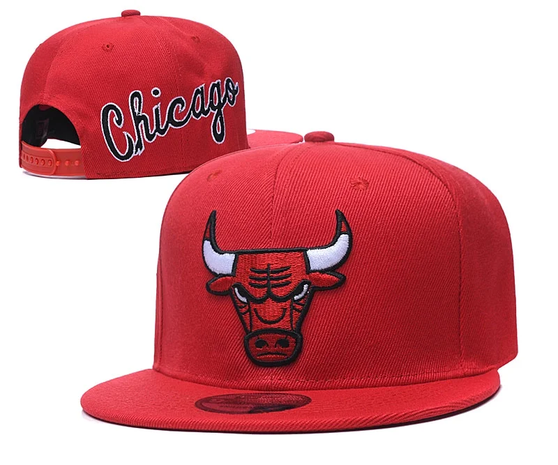Chicago-bulls Basketball Cap Professional League Hat Adjustable Flat Cap