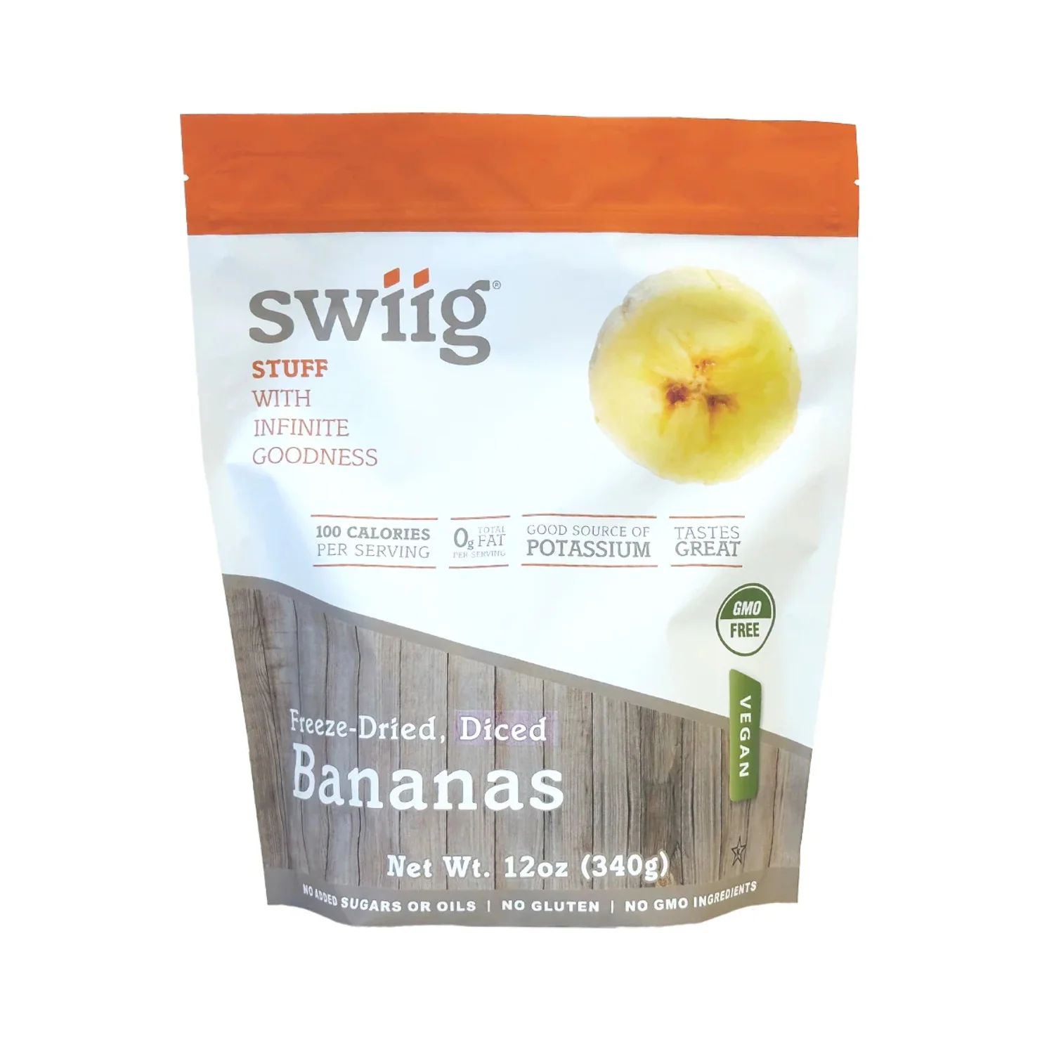 Freeze-Dried Bananas 12oz