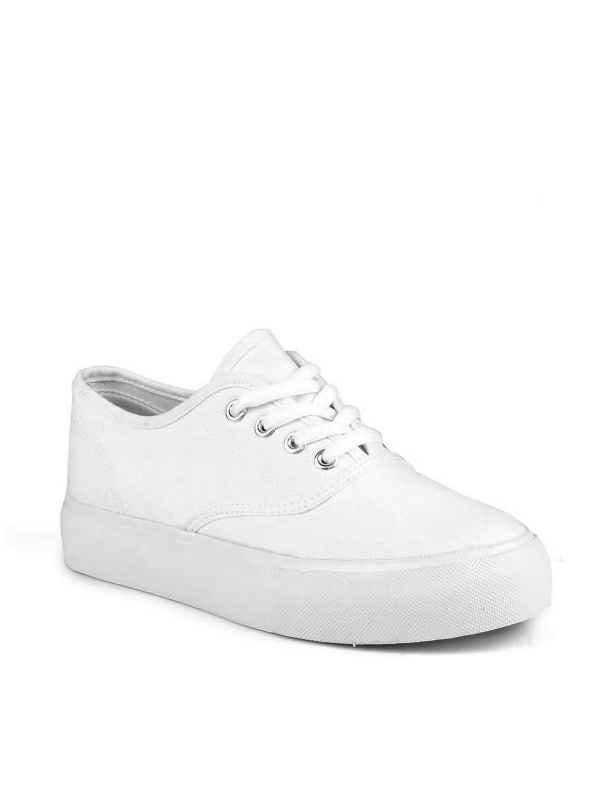 Nature Breeze Lace Up Women's Canvas Sneakers in White