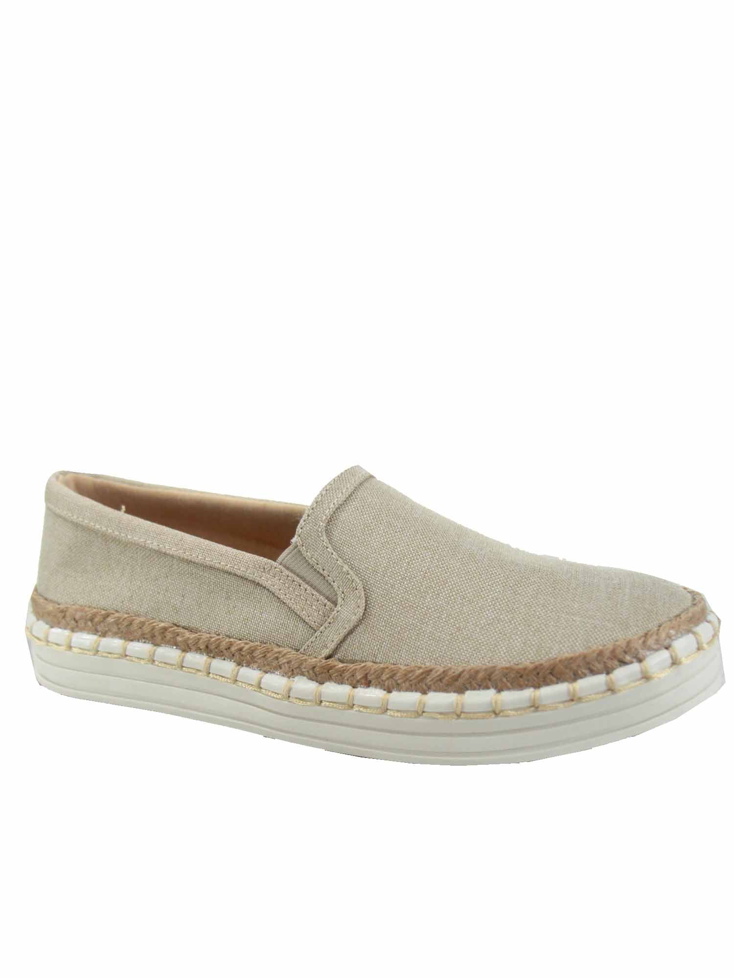 Sode Phenix-s Women's Espadrilles Slip On Round Toe Flat Sneaker Shoes
