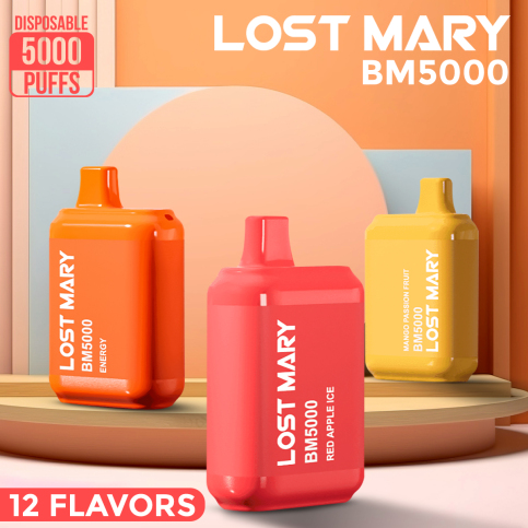 lost mary bright red flavor BM5000 Flavors Choose Flavor:Blackberry Blueberry+ Can I Still Buy dessert-creamy-flavored-salt-nic-vape-juice