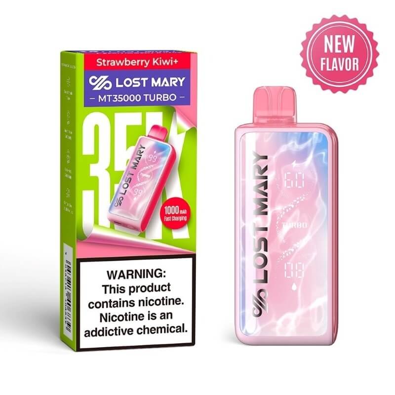 Strawberry Kiwi Plus Lost Mary MT35000 Turbo - lostmary-vape-usa